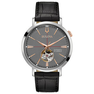 Men\'s Bulova Automatic Watch | Zales 96A135) (Model: Outlet