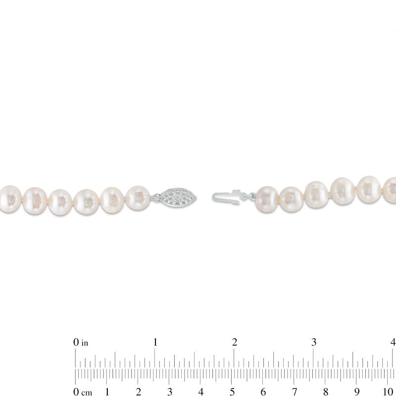 Filigree Clasp for Multiple Strand Necklace - Pearl & Clasp