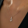 Thumbnail Image 7 of Interwoven™ 1/10 CT. T.W. Diamond Pendant in Sterling Silver - 19"
