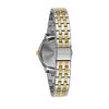 Thumbnail Image 3 of Ladies' Caravelle by Bulova Two-Tone Watch with Silver-Tone Dial (Model: 45M112)