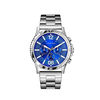 Thumbnail Image 1 of Men's Caravelle by Bulova Chronograph Watch with Blue Dial (Model: 43A145)