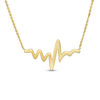 Thumbnail Image 1 of Heartbeat Necklace in 10K Gold