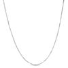 Thumbnail Image 1 of Adjustable 015 Gauge Box Chain Necklace in Sterling Silver - 22&quot;