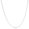 Thumbnail Image 1 of Adjustable 025 Gauge Cable Chain Necklace in Sterling Silver - 22&quot;