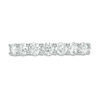 Thumbnail Image 4 of 1 CT. T.W. Diamond Seven Stone Anniversary Band in 10K White Gold