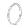 Thumbnail Image 2 of 1/4 CT. T.W. Diamond Wedding Band in 10K White Gold