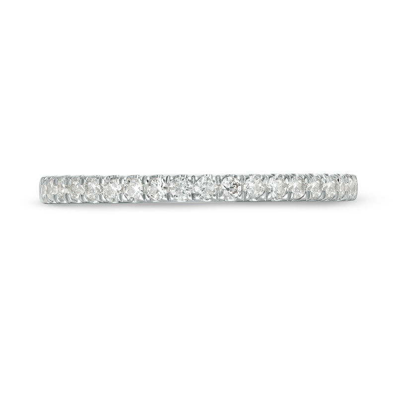 1/4 CT. T.W. Diamond Wedding Band in 10K White Gold