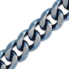 Thumbnail Image 1 of Men's 14.75mm Curb Chain Bracelet in Two-Tone Ion-Plated Stainless Steel - 9.0&quot;