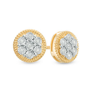 Zales men's diamond on sale earrings