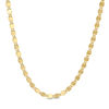 Thumbnail Image 1 of Made in Italy Mirror Valentino Chain Necklace in 14K Gold - 20&quot;