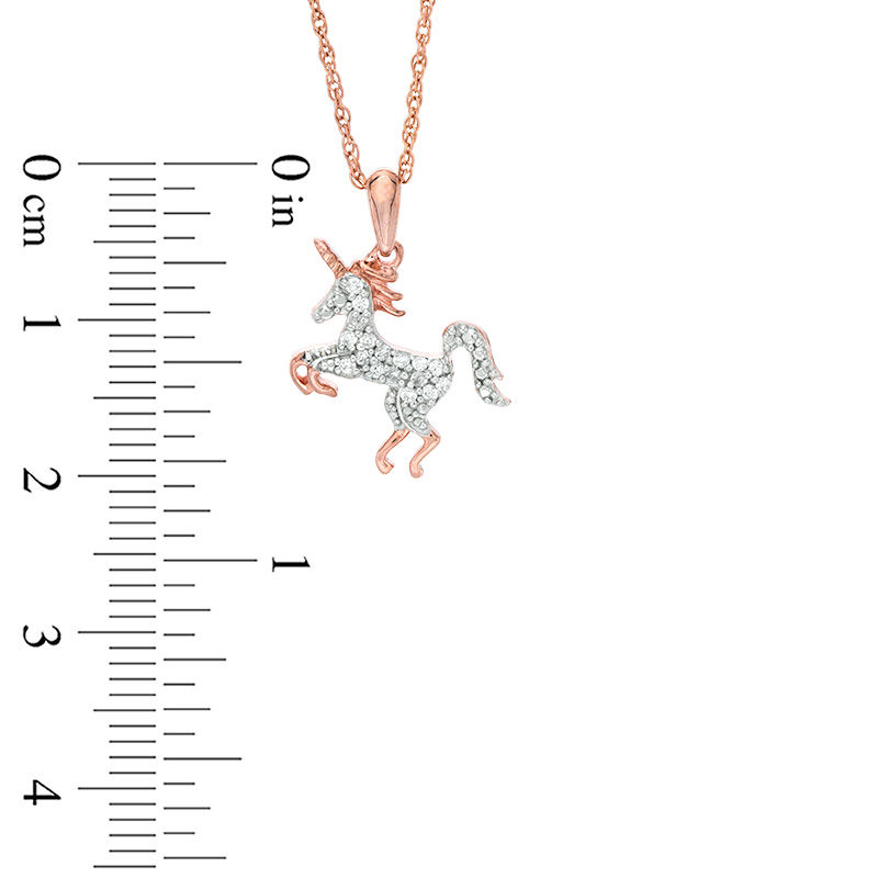 Sterling silver unicorn necklace | hodge-podge