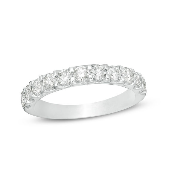 1 CT. T.W. Diamond Band in 10K White Gold | Zales Outlet