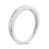 Thumbnail Image 2 of 1/6 CT. T.W. Baguette Diamond Anniversary Band in 10K White Gold