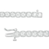 Thumbnail Image 2 of 2 CT. T.W. Diamond Vintage-Style Tennis Bracelet in 10K White Gold - 7.5&quot;