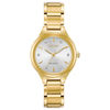 Thumbnail Image 0 of Ladies' Citizen Eco-Drive® Corso Diamond Accent Gold-Tone Watch with Silver-Tone Dial (Model: FE2102-55A)