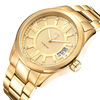 Thumbnail Image 1 of Men's JBW Bond 1/10 CT. T.W. Diamond 18K Gold Plate Watch with Gold-Tone Dial (Model: J6311A)