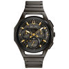 Thumbnail Image 1 of Men's Bulova Curv Chronograph Grey IP Watch with Grey Dial (Model: 98A206)