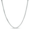 Thumbnail Image 1 of 035 Gauge Diamond-Cut Wheat Chain Necklace in Sterling Silver - 22&quot;