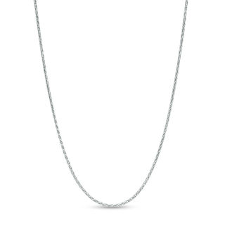 White gold box chain deals 20 inch