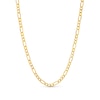 Thumbnail Image 1 of 3.5mm Figaro Chain Necklace in Hollow 14K Gold - 22&quot;