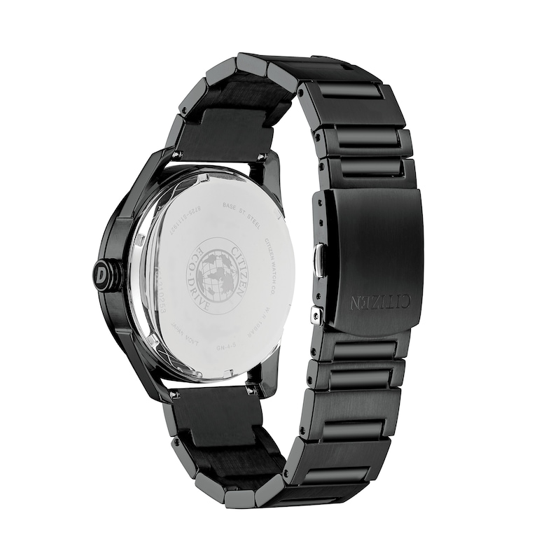 Main Image 3 of Men's Drive from Citizen Eco-Drive® CTO Black IP Watch with Black Dial (Model: BU4025-59E)