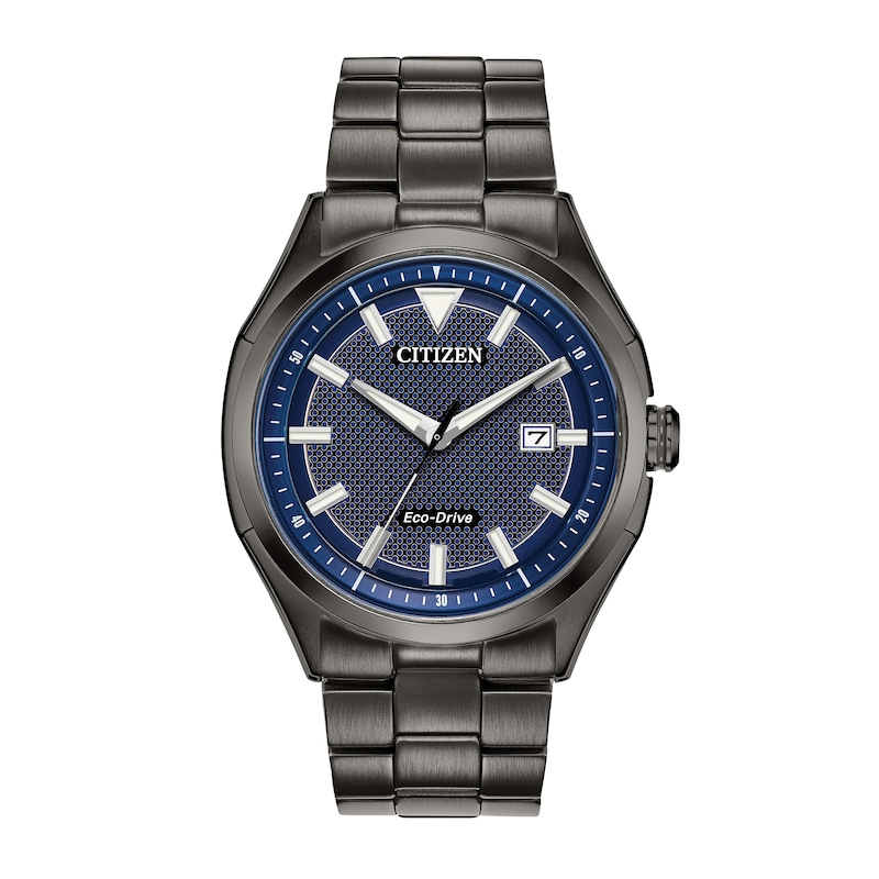 Main Image 1 of Men's Drive from Citizen Eco-Drive® WDR Grey IP Watch with Blue Dial (Model: AW1147-52L)