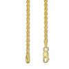 Thumbnail Image 3 of Made in Italy 2.2mm Multi-Finish Puntinato Bead Station Necklace in 14K Gold