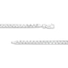 Thumbnail Image 2 of Men's 3.6mm Diamond-Cut Box Chain Necklace in Solid Sterling Silver  - 22"