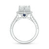 Thumbnail Image 3 of Vera Wang Love Collection 1-1/2 CT. T.W. Certified Heart-Shaped Diamond Frame Engagement Ring in 14K White Gold (I/SI2)