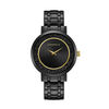 Thumbnail Image 1 of Ladies' Caravelle by Bulova Crystal Accent Black IP Watch with Black Dial (Model: 45L181)