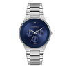 Thumbnail Image 0 of Men's Caravelle by Bulova Diamond Accent Chronograph Watch with Blue Dial (Model: 43D107)