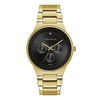 Thumbnail Image 0 of Men's Caravelle by Bulova Diamond Accent Gold-Tone Chronograph Watch with Black Dial (Model: 44D102)