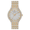 Thumbnail Image 1 of Men's Bulova Phantom Crystal Accent Gold-Tone Watch with Gold-Tone Dial (Model: 98A229)