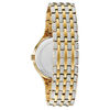 Thumbnail Image 2 of Men's Bulova Phantom Crystal Accent Gold-Tone Watch with Gold-Tone Dial (Model: 98A229)