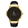 Thumbnail Image 4 of Men's JBW Saxon 1/6 CT. T.W. Diamond 18K Gold Plate Strap Watch (Model: JB-6101L-10A)