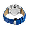 Thumbnail Image 3 of Men's JBW Saxon 1/6 CT. T.W. Diamond Strap Watch with Blue Dial (Model: JB-6101L-10B)