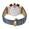 Thumbnail Image 3 of Men's JBW Saxon 1/6 CT. T.W. Diamond 18K Rose Gold Plate Strap Watch with Black Dial (JB-6101L-10C)