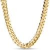 Thumbnail Image 1 of Made in Italy 200 Gauge Cuban Curb Chain Necklace in Sterling Silver with 18K Gold Plate - 22&quot;