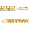 Thumbnail Image 2 of Made in Italy 200 Gauge Cuban Curb Chain Necklace in Sterling Silver with 18K Gold Plate - 22&quot;