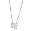 Thumbnail Image 3 of Zales Private Collection 1/3 CT. Certified Colorless Diamond Solitaire Necklace in 14K White Gold (F/I1)