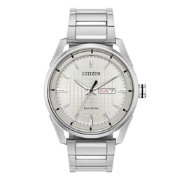 Men's Drive from Citizen Eco-Drive®CTO Watch with Silver-Tone Dial (Model: AW0080-57A)