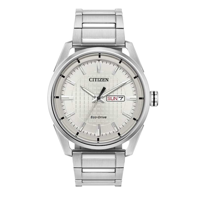 Main Image 1 of Men's Drive from Citizen Eco-Drive®CTO Watch with Silver-Tone Dial (Model: AW0080-57A)