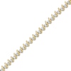 Thumbnail Image 1 of 1 CT. T.W. Diamond &quot;S&quot; Tennis Bracelet in 10K Gold