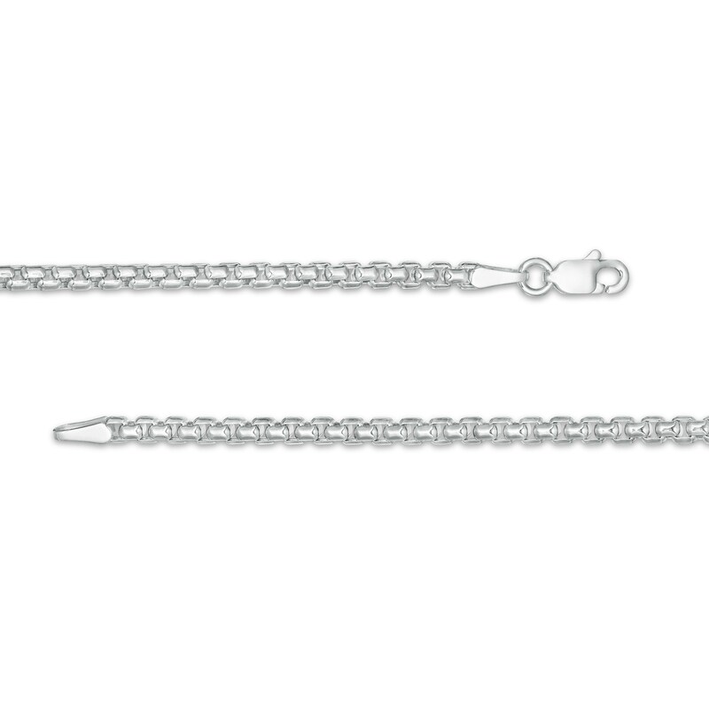 Sterling Silver Box Chain - Polished 2.6mm – Marke Fine Jewelry