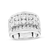 Thumbnail Image 0 of Men's 3 CT. T.W. Diamond Column Wedding Band in 14K White Gold