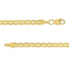 Thumbnail Image 3 of Men's 3.2mm Mariner Chain Necklace in Hollow 14K Gold - 24&quot;