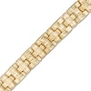 Thumbnail Image 1 of Textured Basket Weave Link Bracelet in 14K Gold - 7.25&quot;