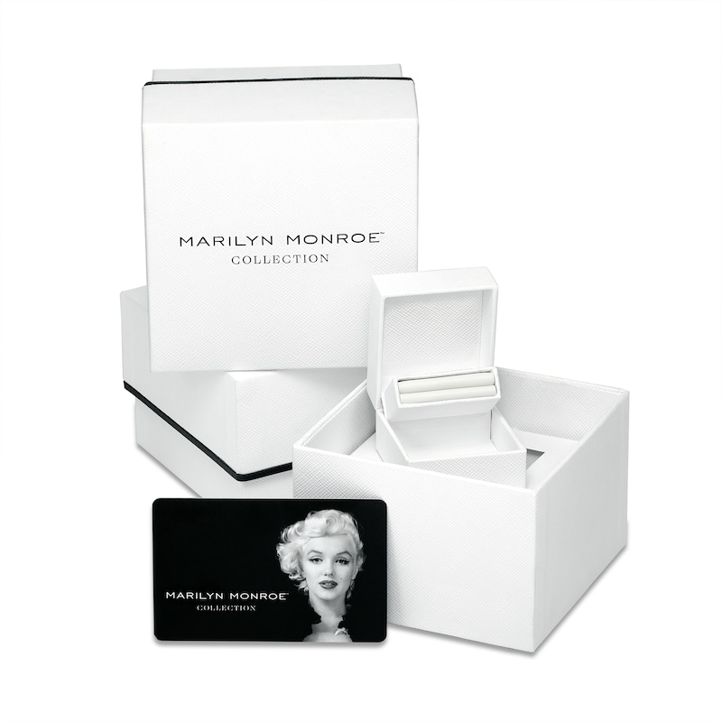 Marilyn Monroe™ Collection 1 CT. T.W. Diamond Multi-Row Anniversary Ring in 14K White Gold