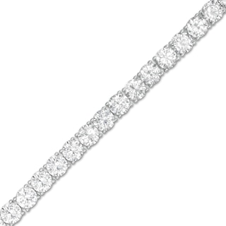 10KT White Gold 1 CTW Diamond Tennis Bracelet BRA-DIA-0325