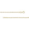 Thumbnail Image 3 of 1.5mm Singapore Chain Necklace in 10K Gold - 16&quot;